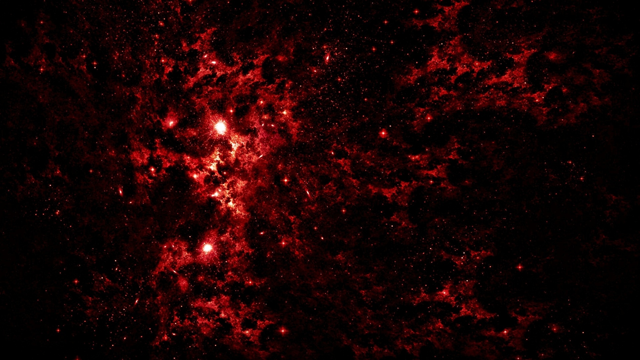 Космос на черном фоне. Красный космос. Темный космос. Красные обои на рабочий стол. Красный темный.