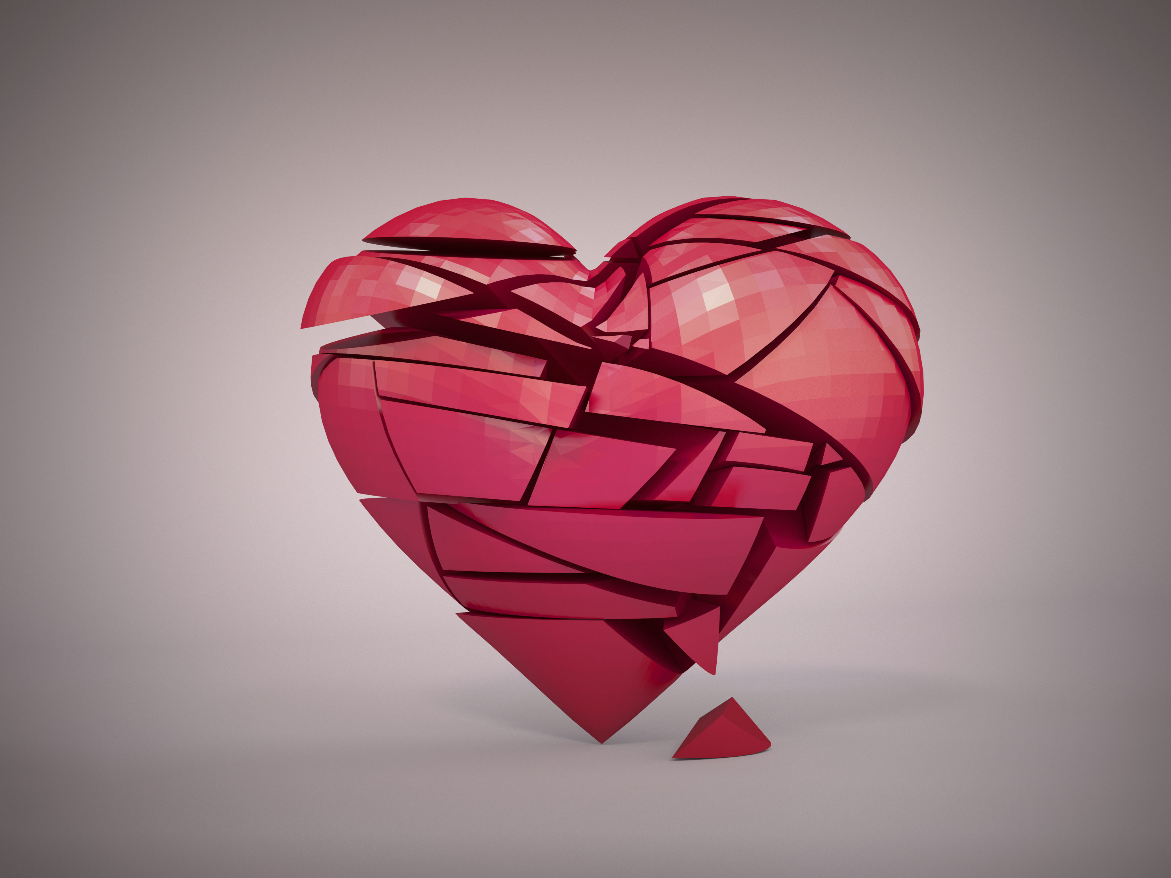 Разбитое сердце 3d