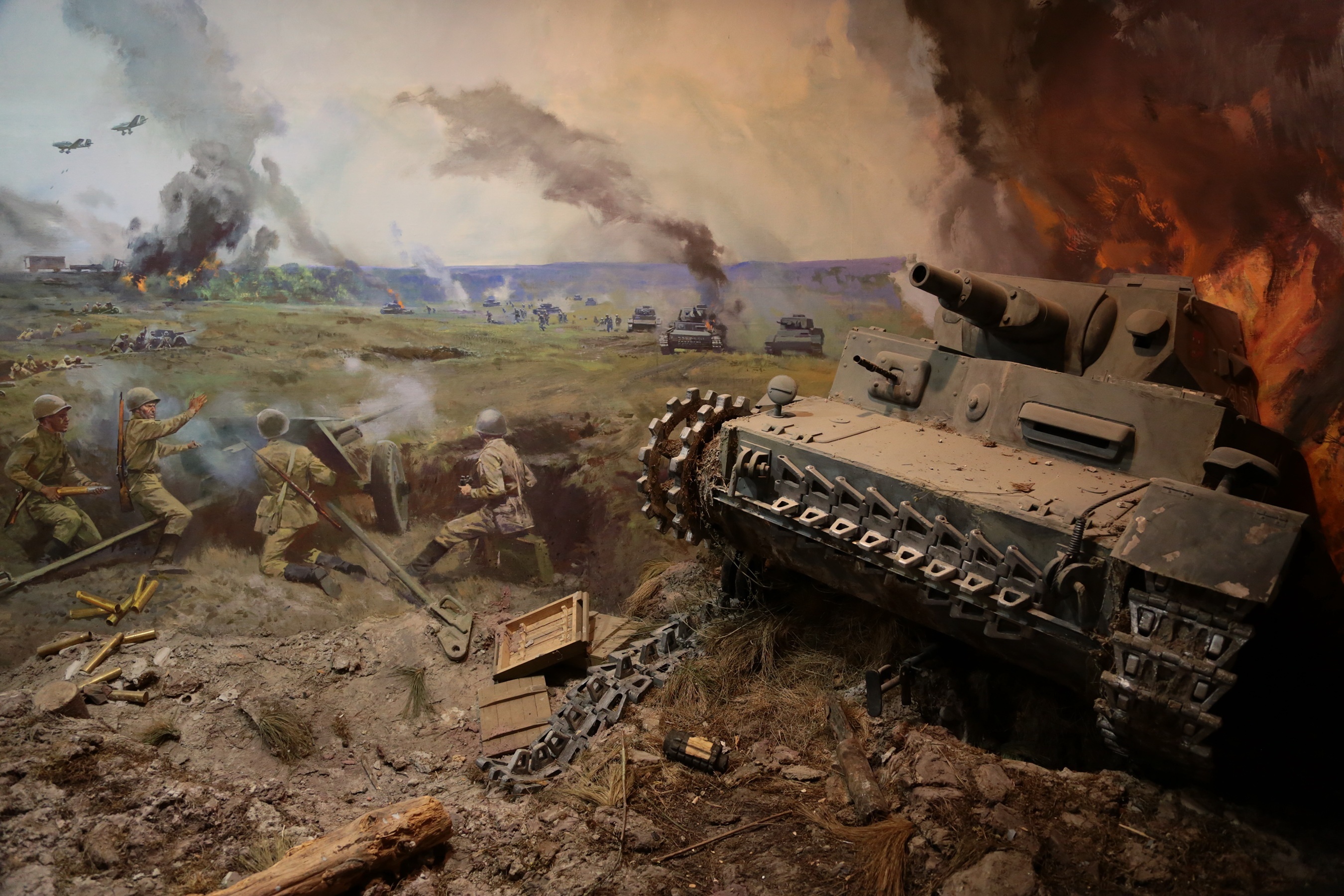Самые масштабные сражения второй мировой войны. Бой на Буйничском поле 1941. Поле битвы Курская дуга.