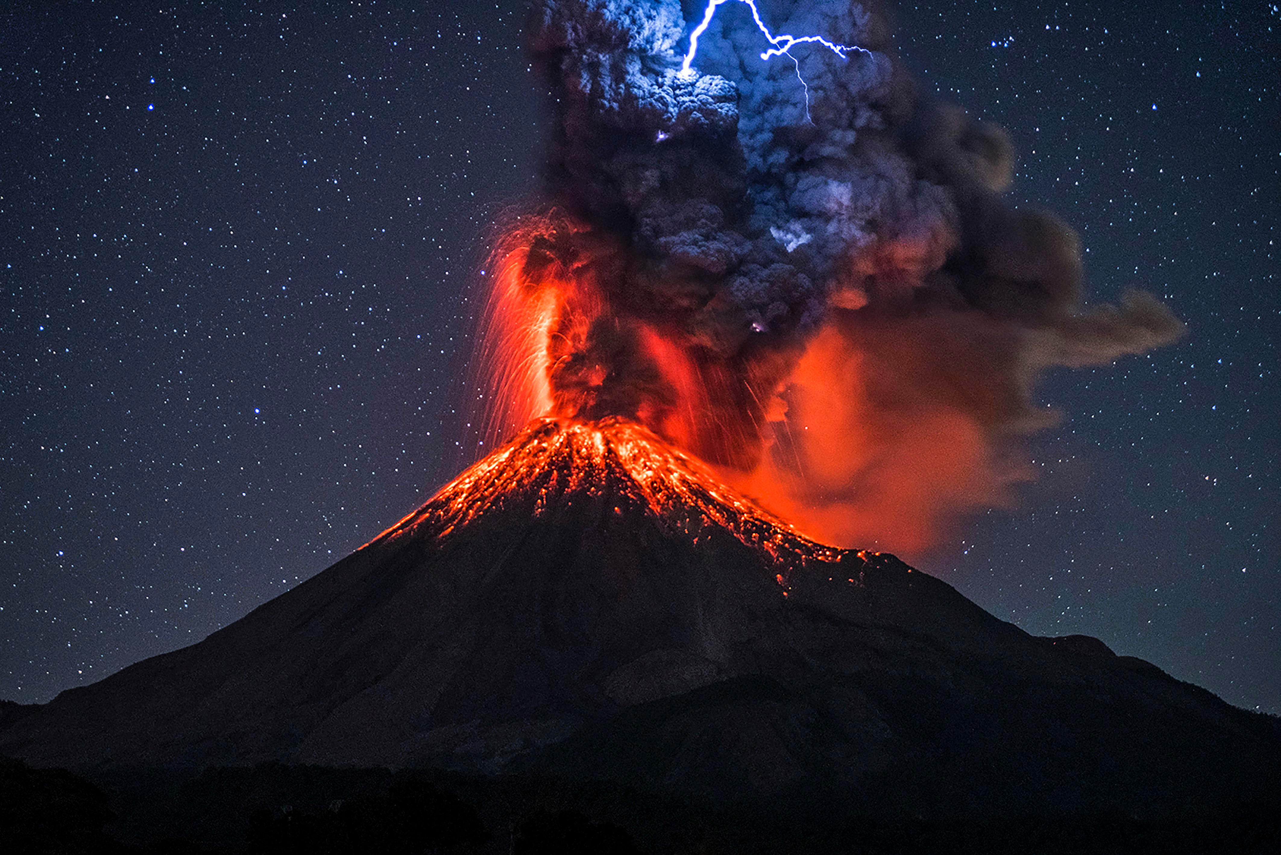 Извержения вулканов - 60 фото