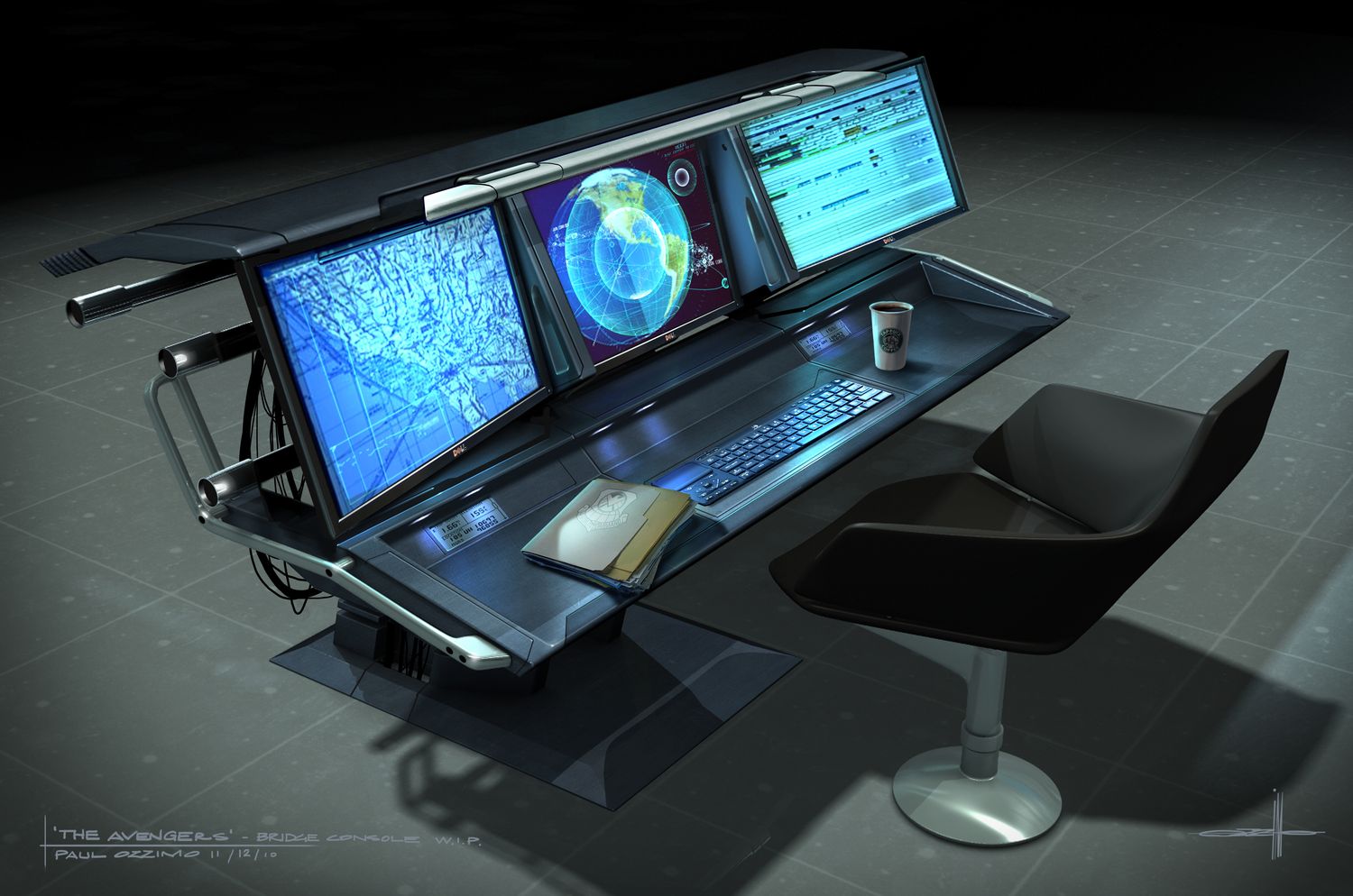 Экраны нового поколения. Компьютер будущего. Ноутбук будущего. Компьютерный стол будущего. Футуристический компьютер.