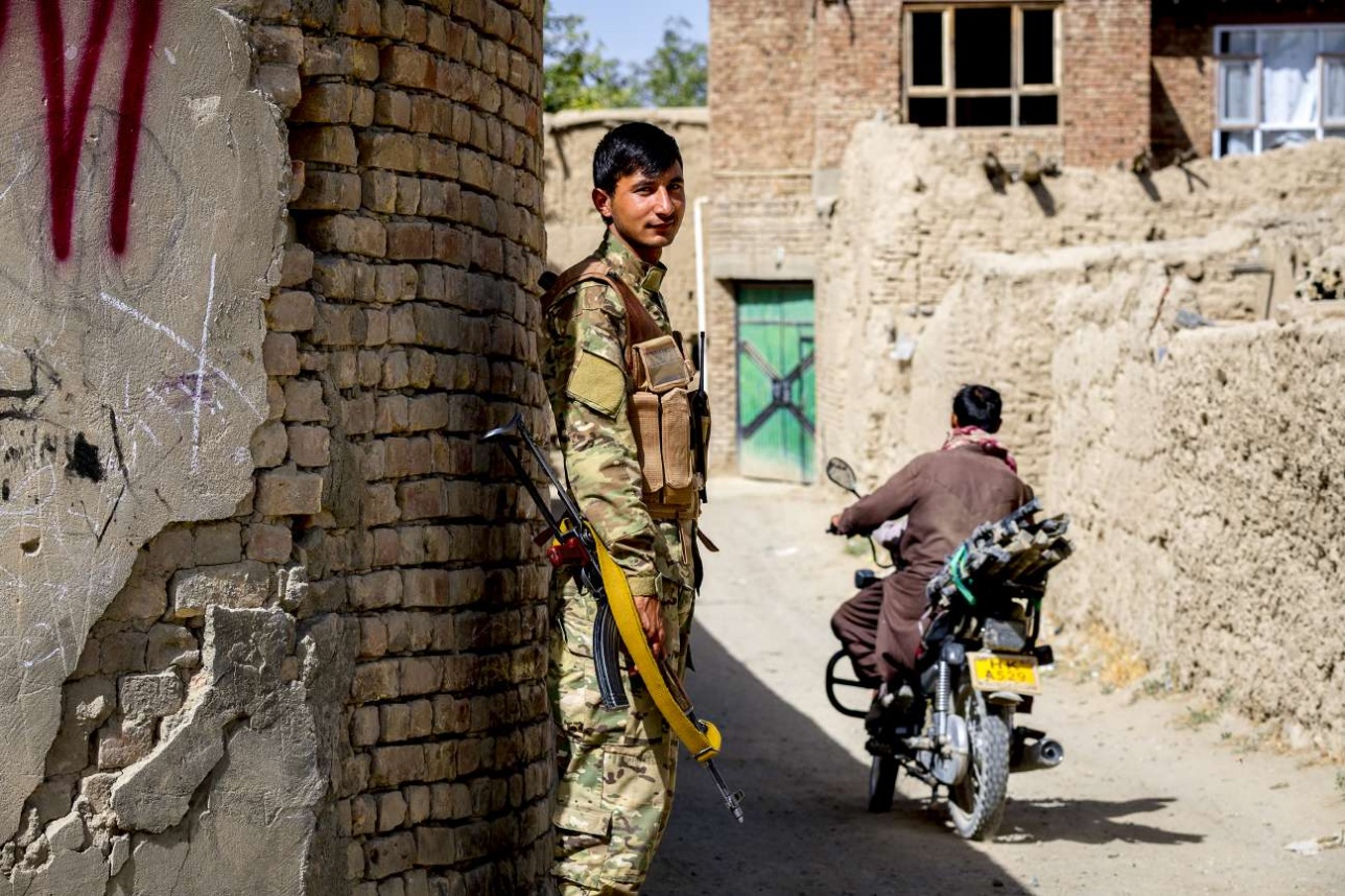 Зачистка кишлака в Афганистане