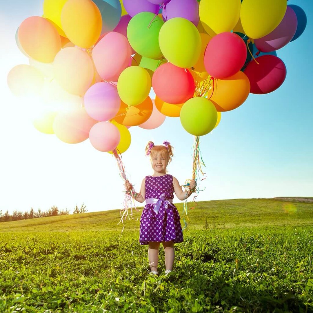 Дети и воздушные шары