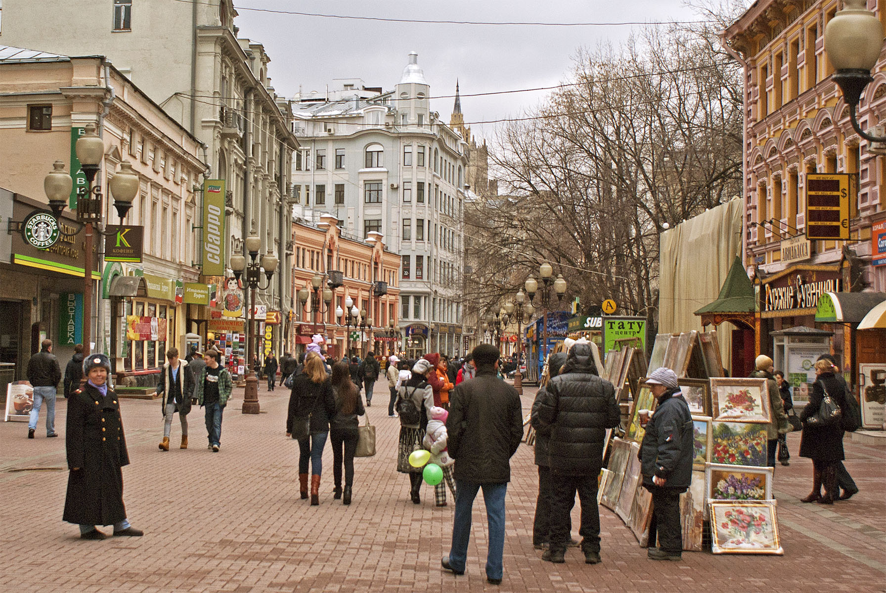улицы москвы