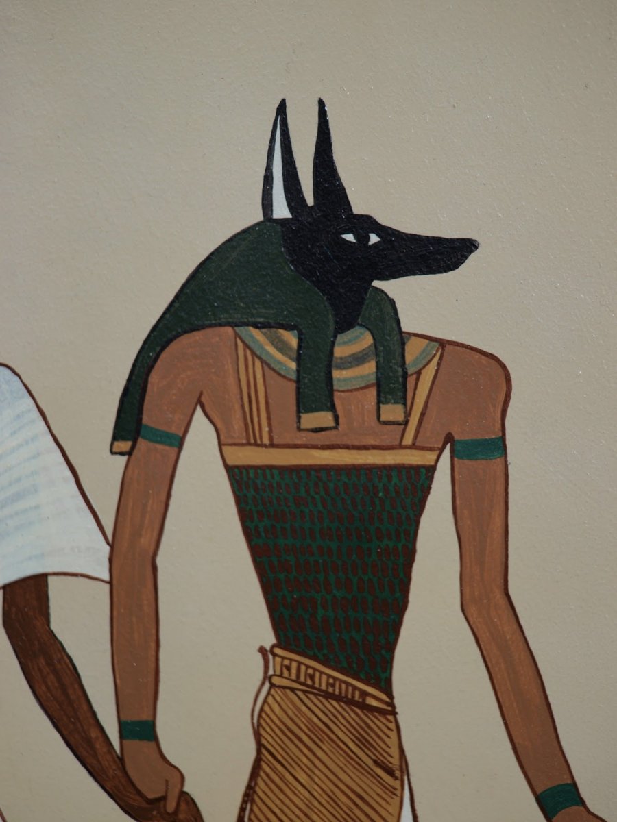 Египетский бог анубис