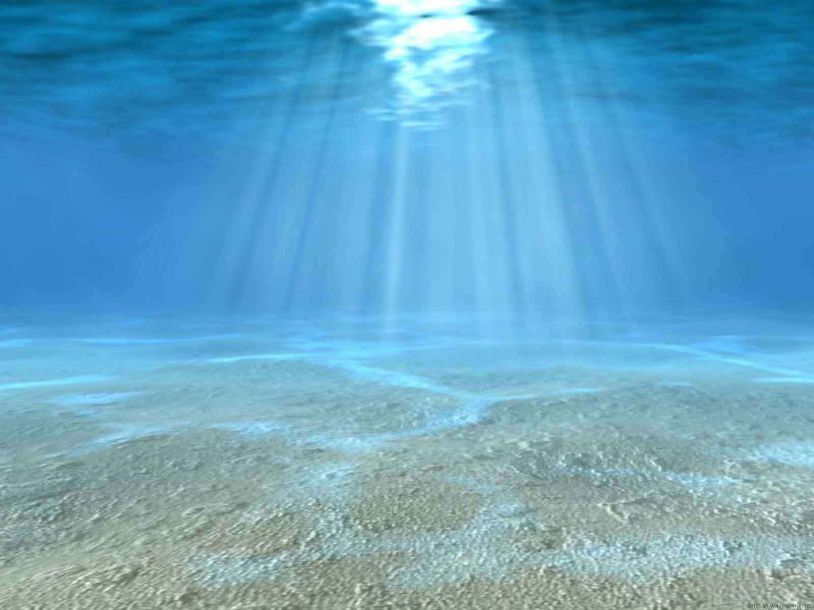 Толща воды в океане. Дно моря. Дно океана. Море под водой. Солнце под водой.