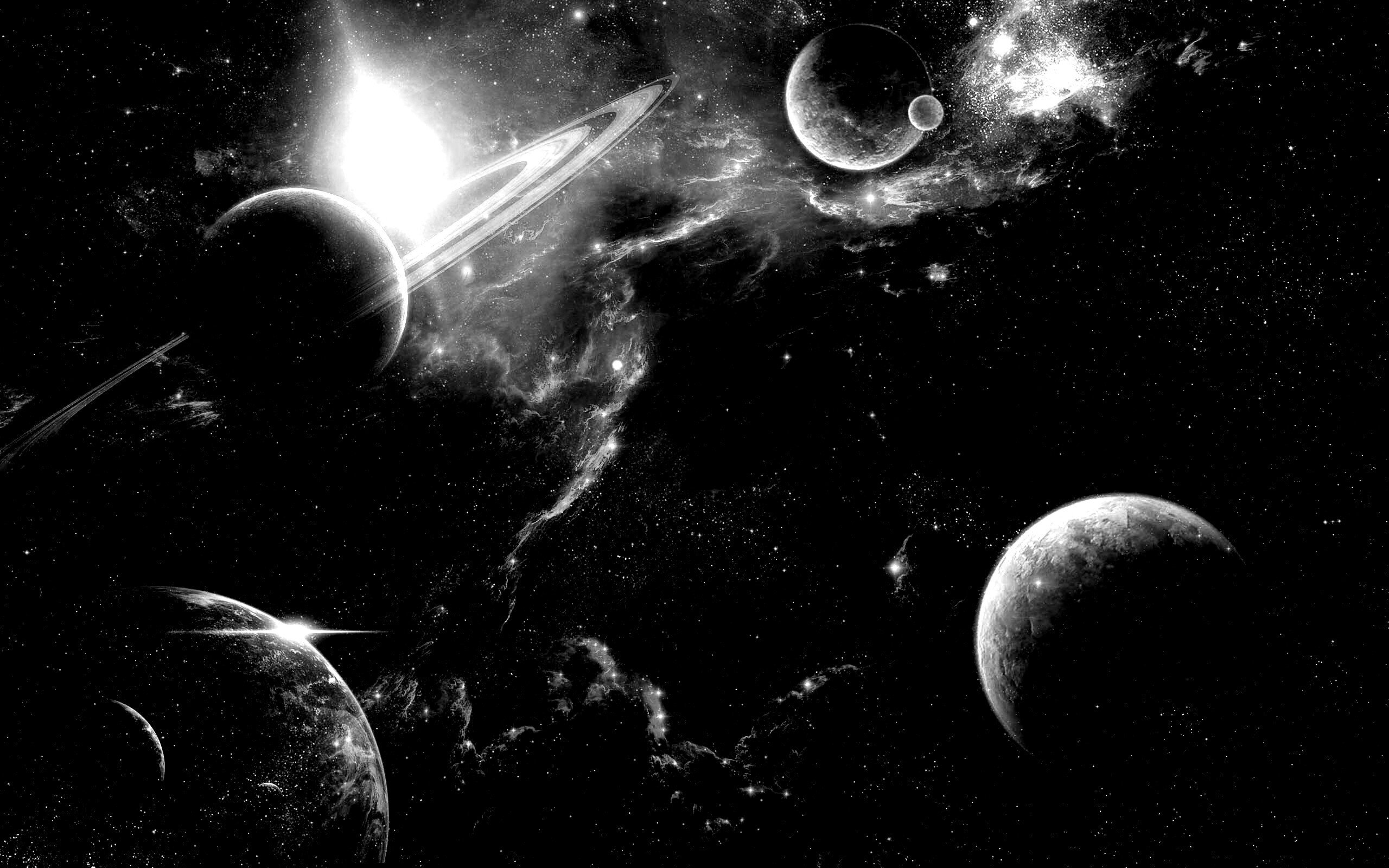 Черный фон космос - 57 фото