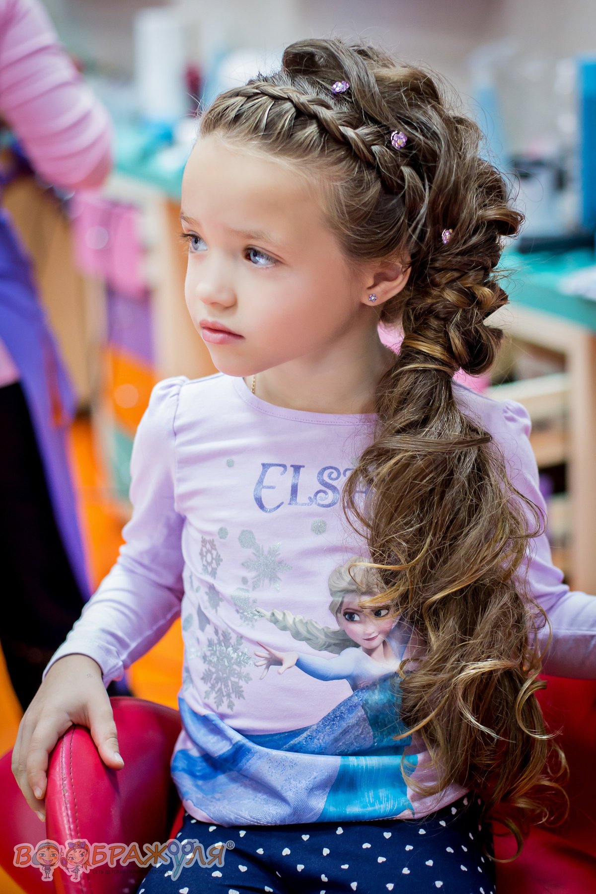 Детские прически для девочек в парикмахерской