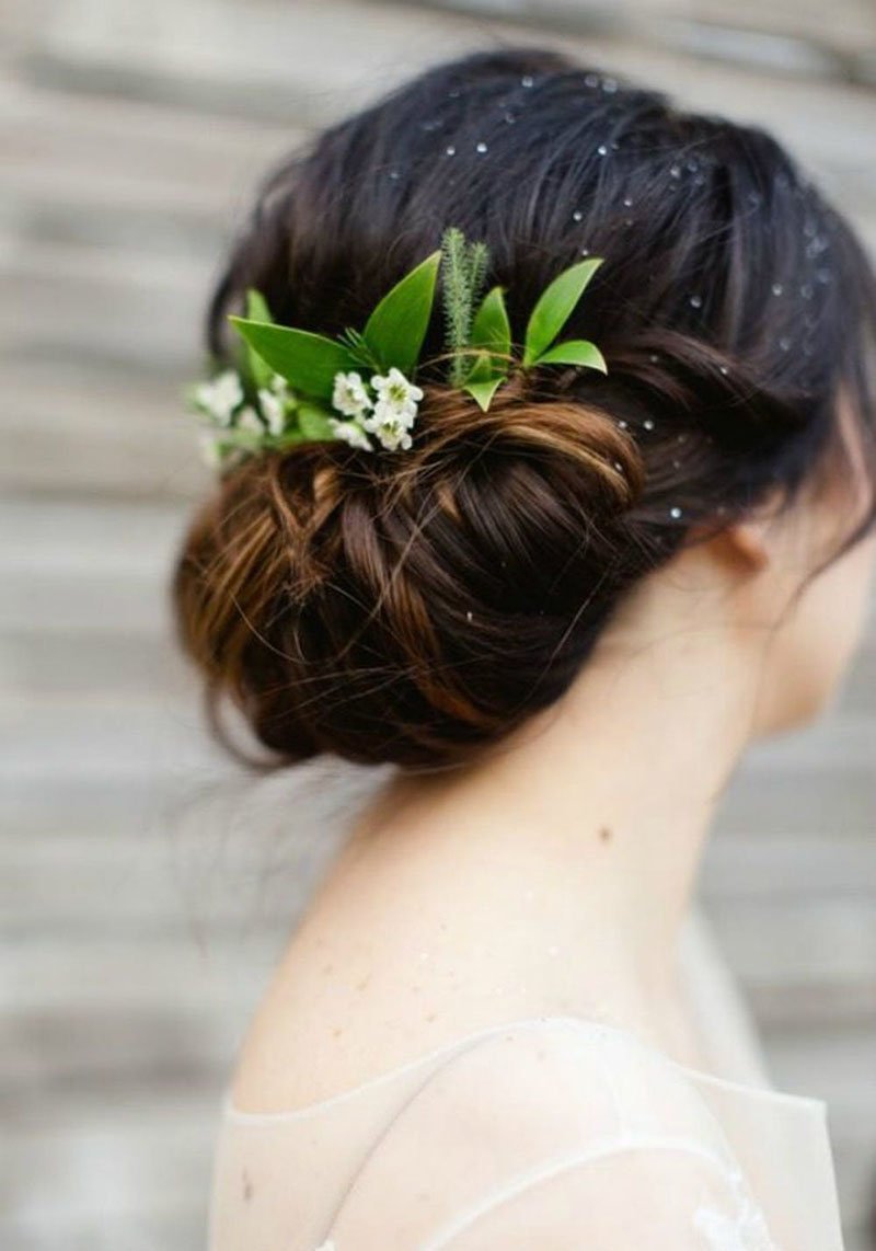 Цветы В Волосах Свадьба