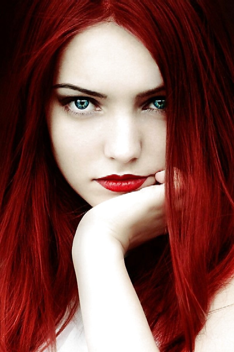 Как сделать рыжие волосы с красным оттенком