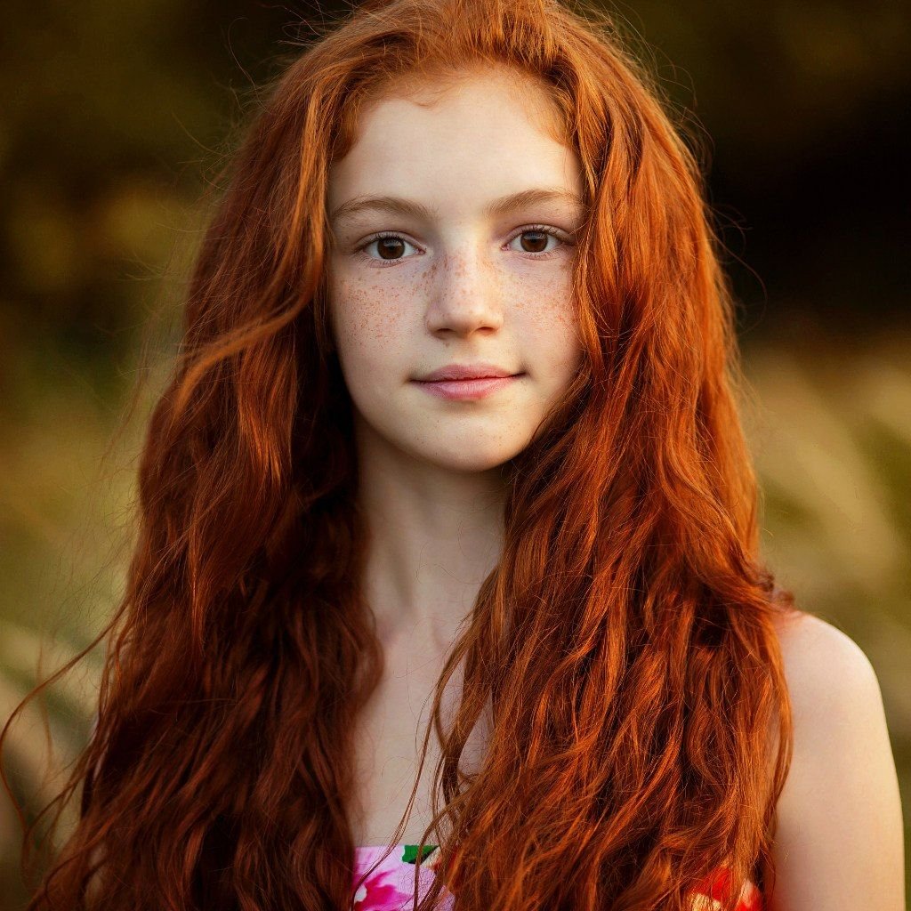 Девушки С Натурально Рыжими Волосами