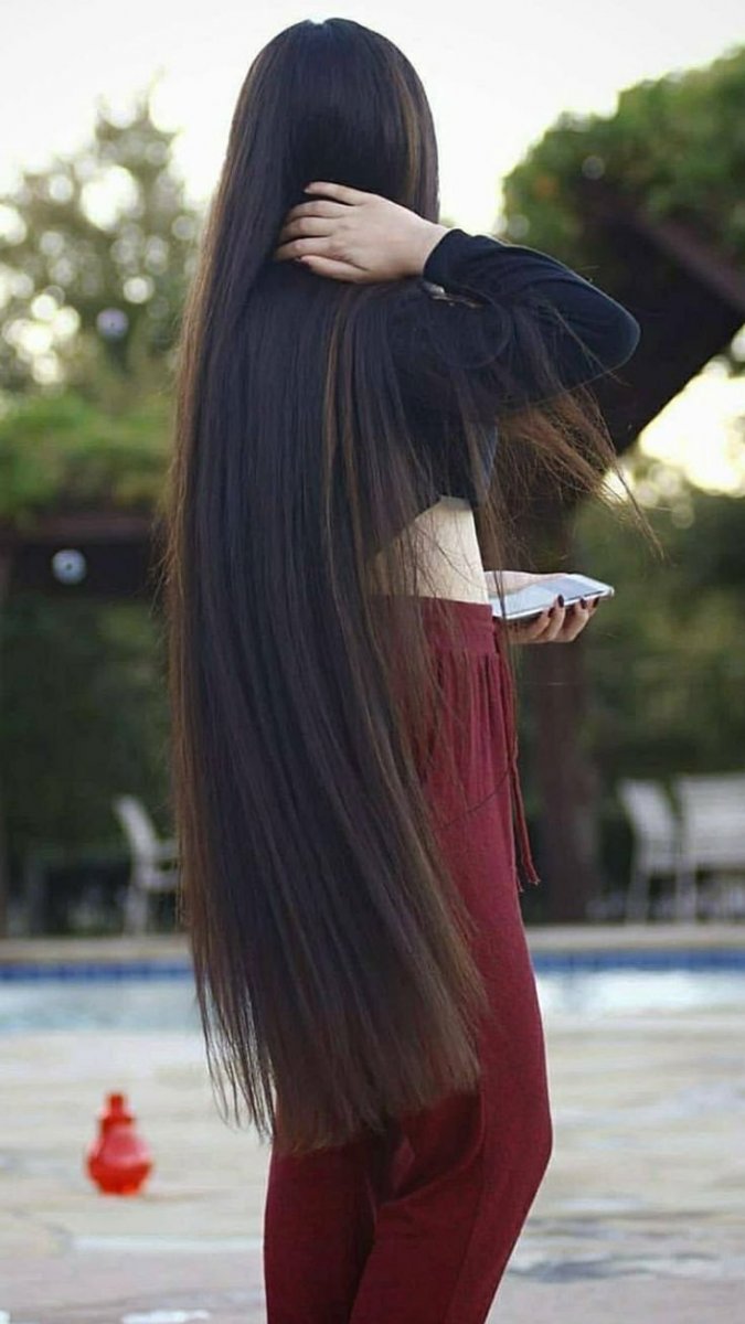 Девушка Фото Сзади Длинные Волосы