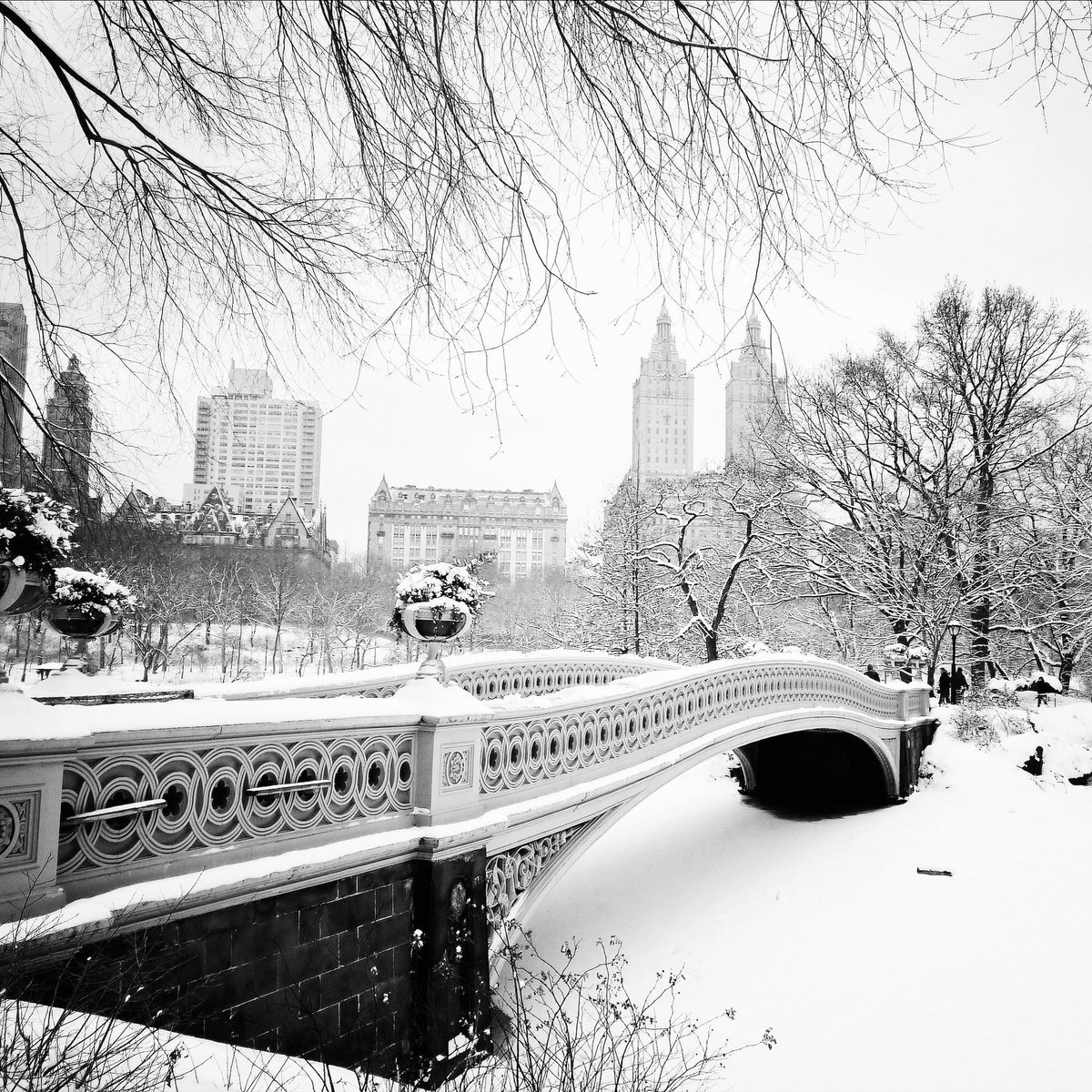 Нью Йорк зимой