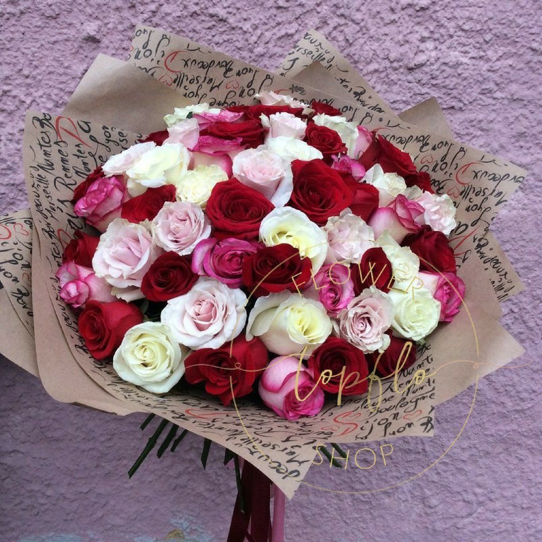 Необычные букеты цветов для мамы на день рождения