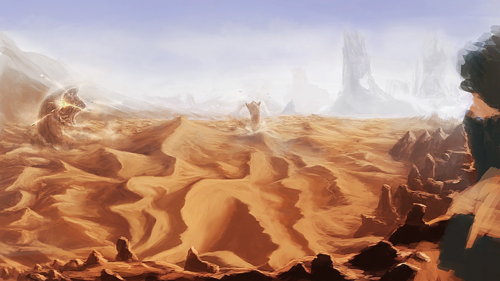 Dune. Фрэнк Герберт Дюна пустыня. Дюна Арракис Планета пустыня. Дюна Фрэнка Герберта пейзажи. Дюна Фрэнк Герберт арт.